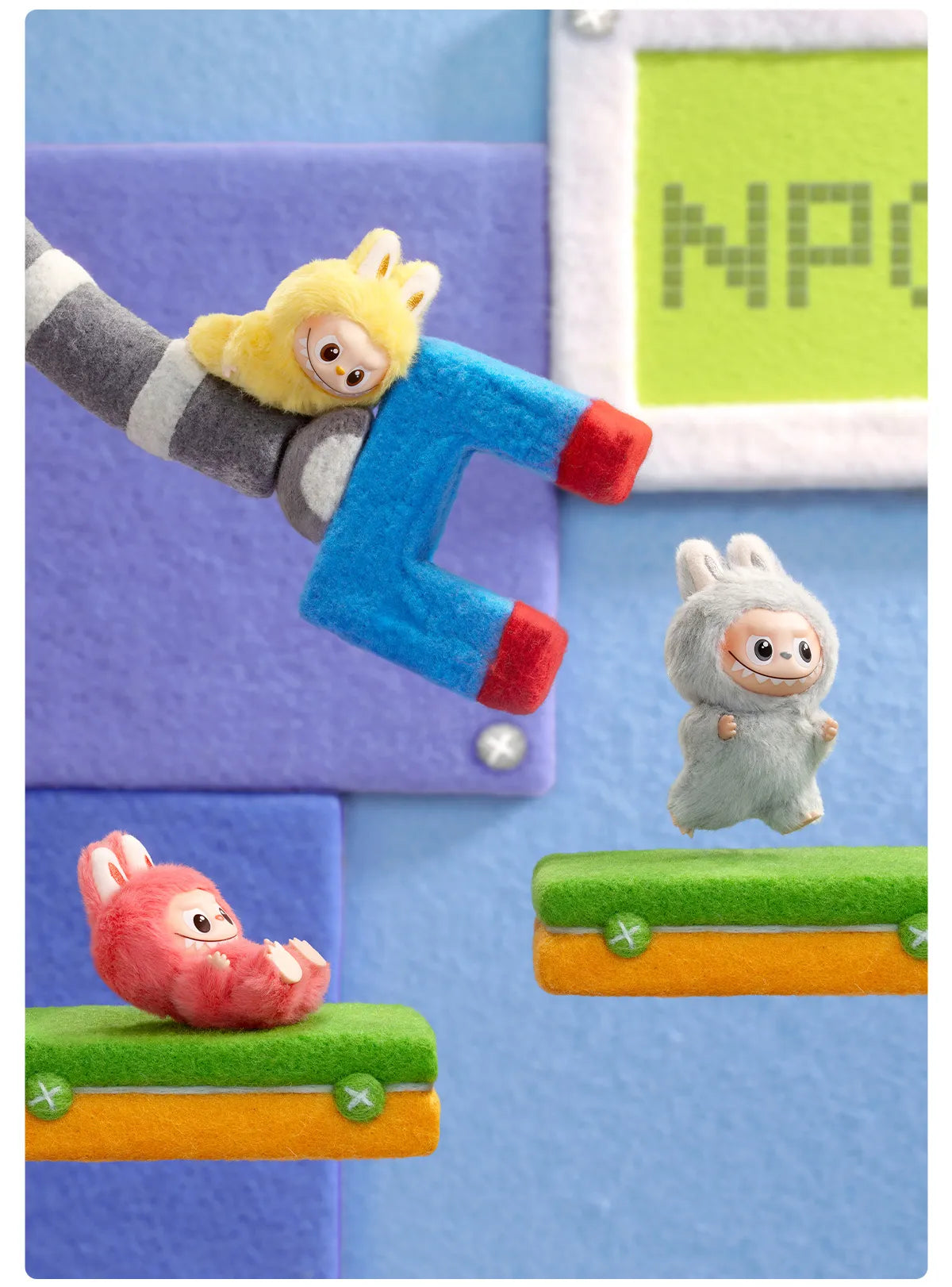 THE MONSTER LABUBU PIN FOR LOVE SERIES - Vinyl Plush Pendant blind box (A-M)(N-Z) (28 COLOURS)