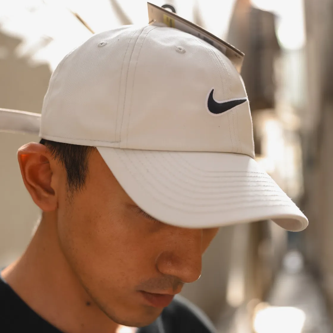 nike solid baseball cap