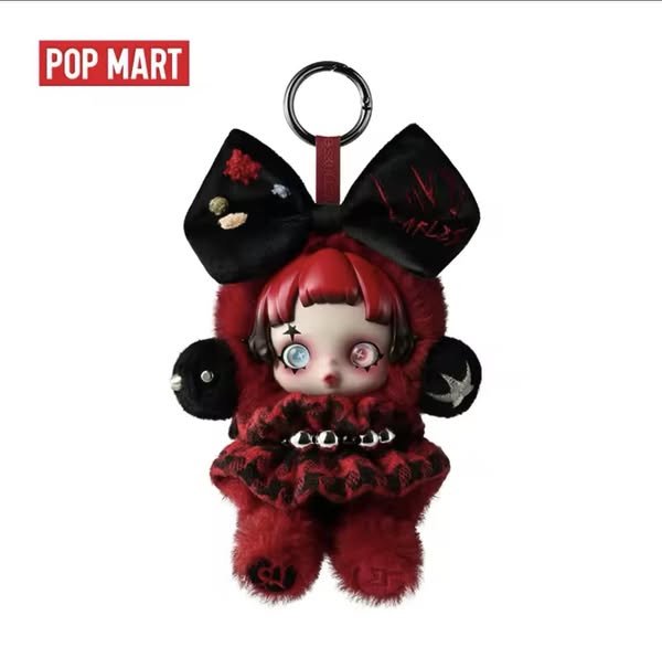 POPMART Skullpanda 6kHz Plush Pendant – hyped.