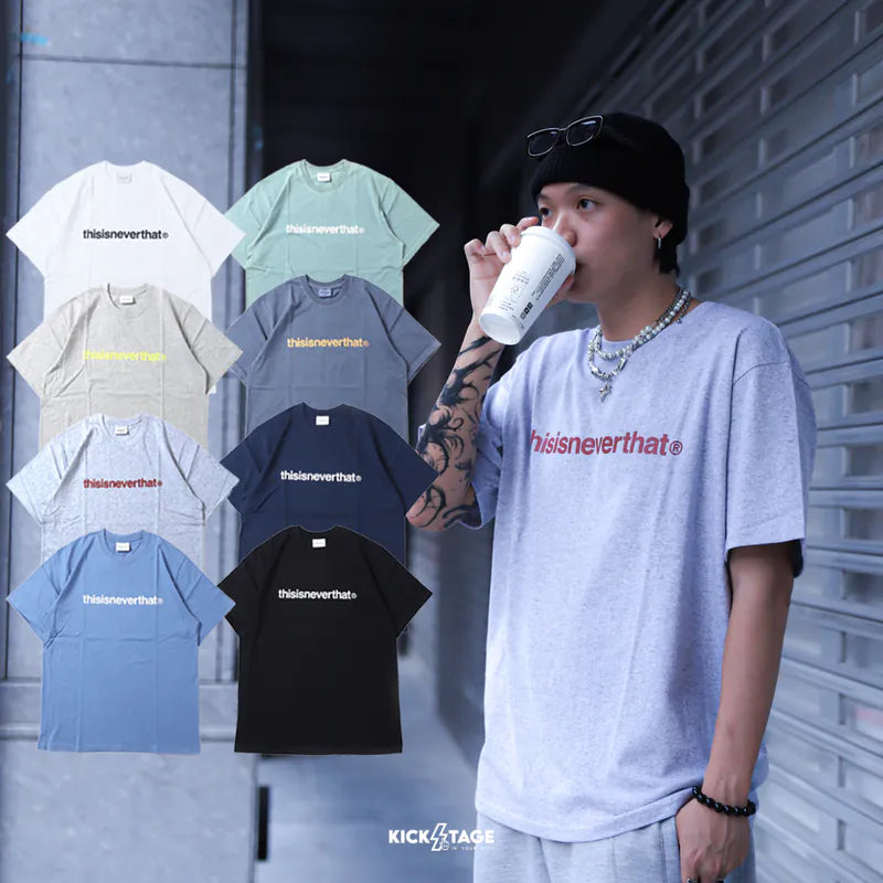 Thisisneverthat T-Logo Tee 8 COLOURS Logo  CLASSIC TEE【TN250T01】