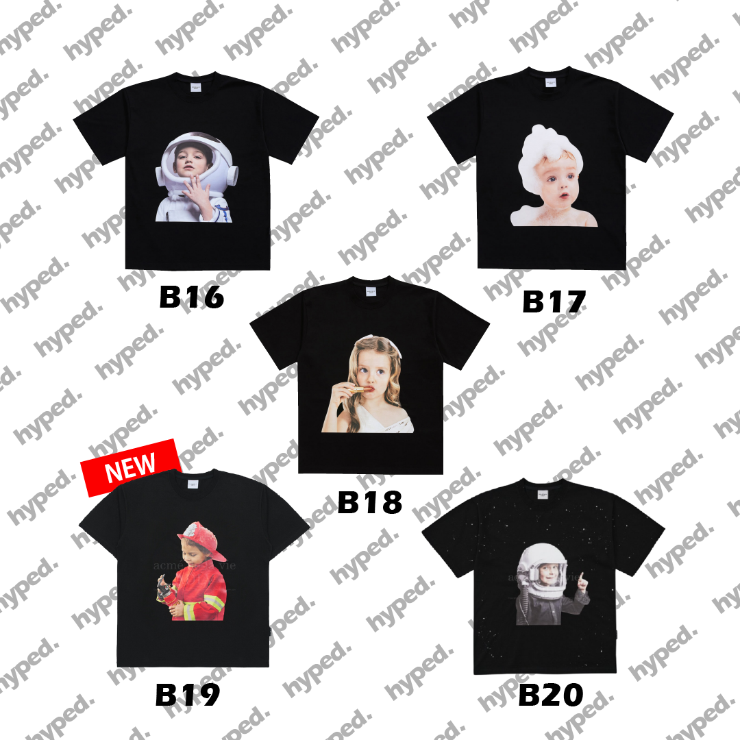 ADLV Baby Face T-Shirts Tees BLACK (20 Designs)