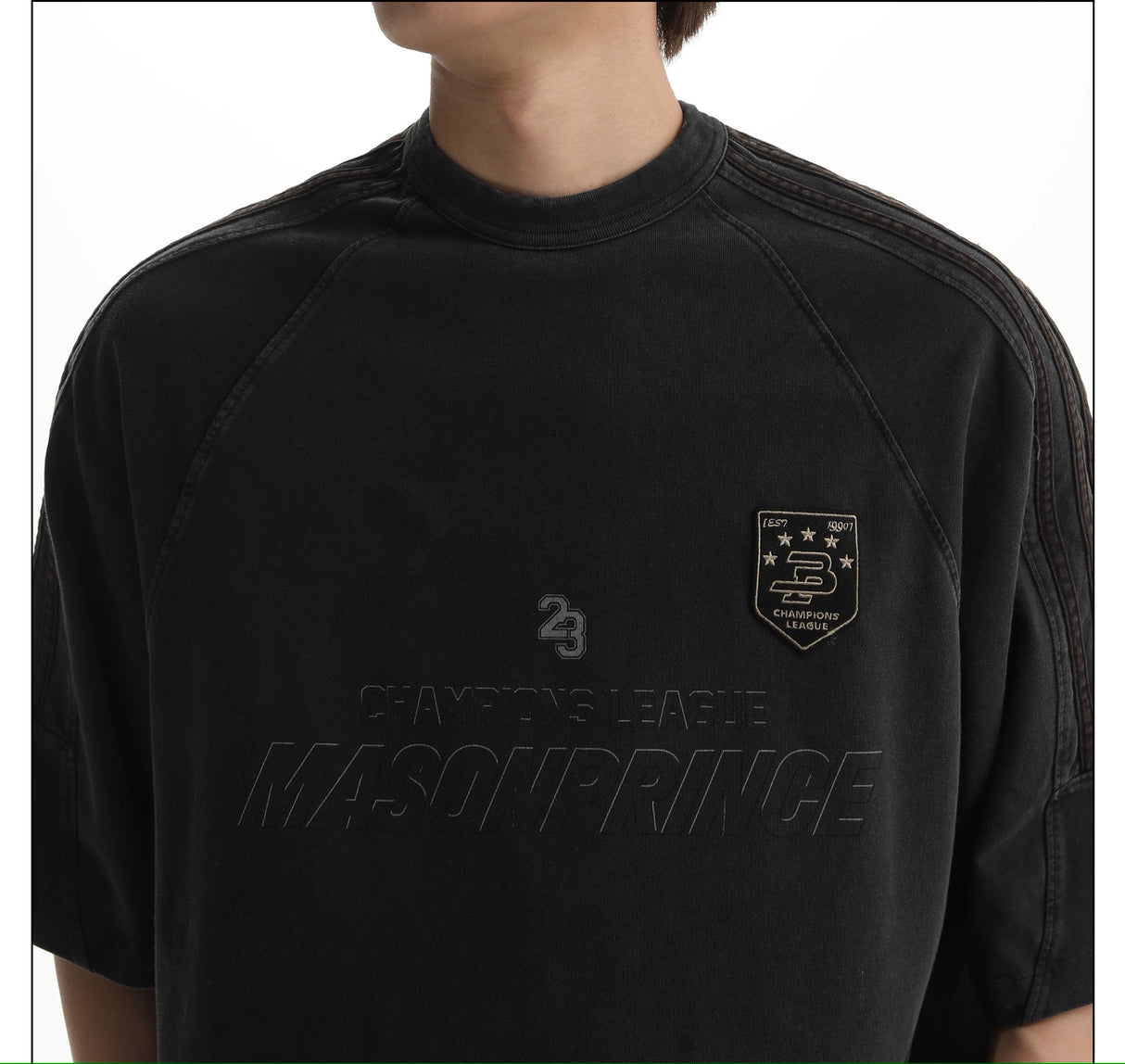 MASONPRINCE STRIPED T-SHIRT TEE