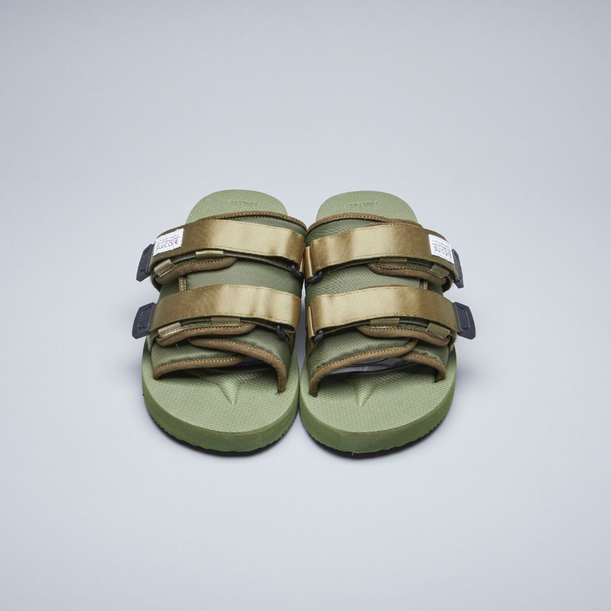 SUICOKE Sandals Slides MOTO-Cab BLACK