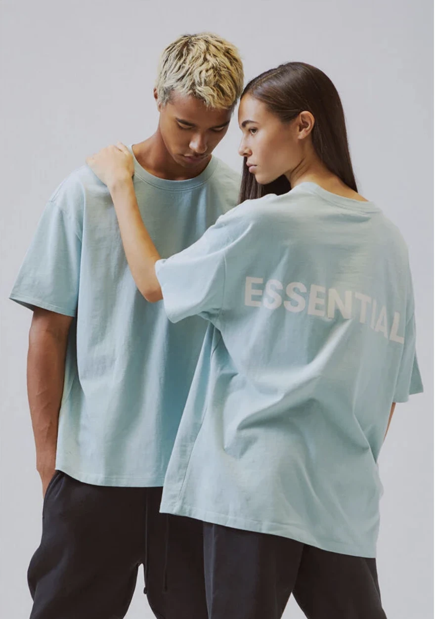FEAR OF GOD FOG Basic Essential T-Shirt Tee (Reflective)