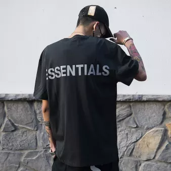 FEAR OF GOD FOG Basic Essential T-Shirt Tee (Reflective)