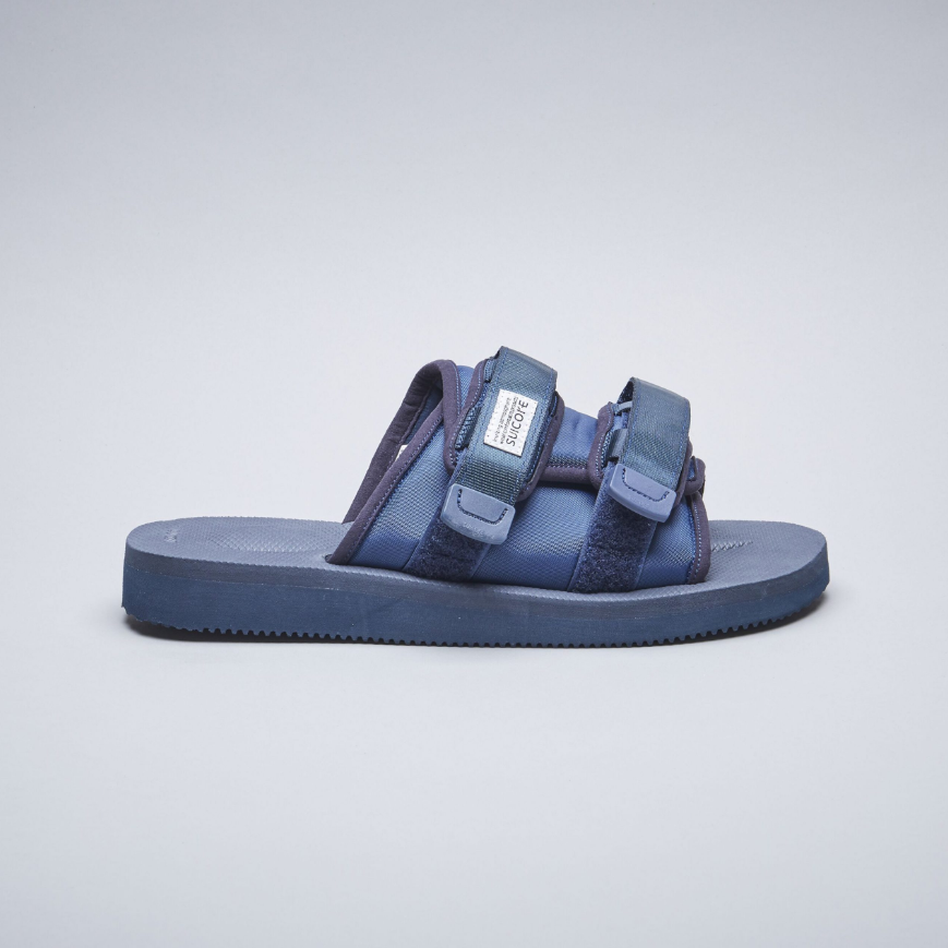 SUICOKE Sandals Slides MOTO-Cab BLACK
