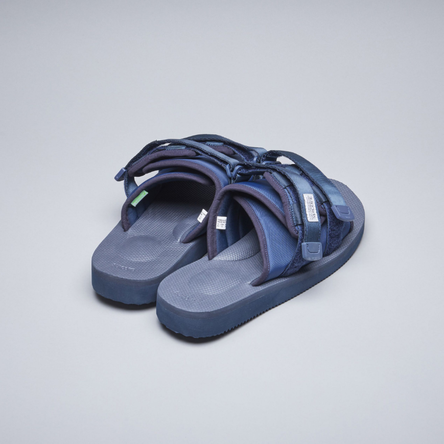 SUICOKE Sandals Slides MOTO-Cab BLACK