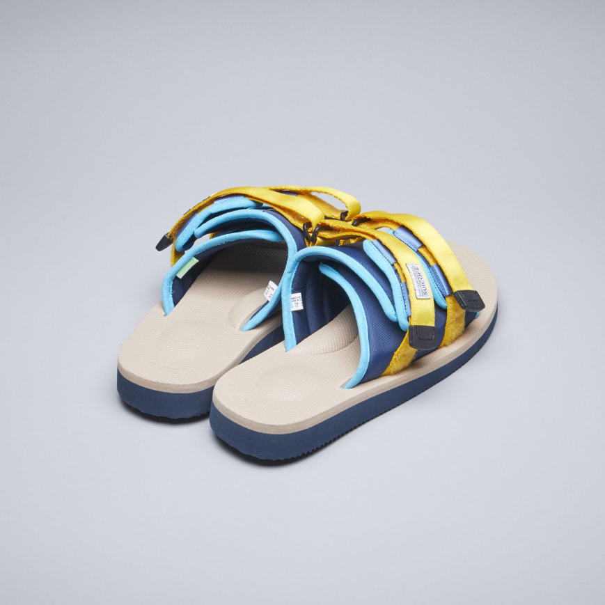 SUICOKE Sandals Slides MOTO-Cab BLACK