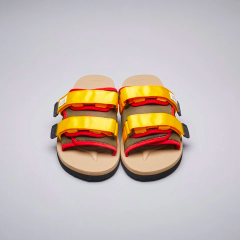 SUICOKE Sandals Slides MOTO-Cab BLACK