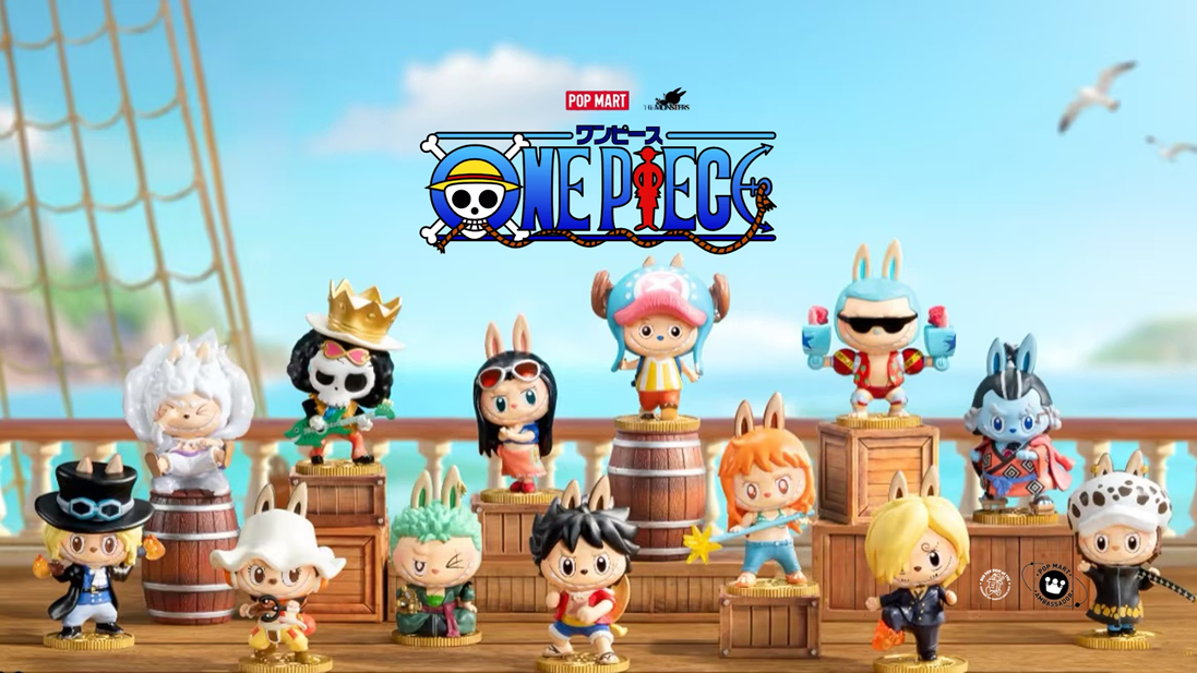 POPMART The Monsters x One Piece x POP MART Blind Box Series