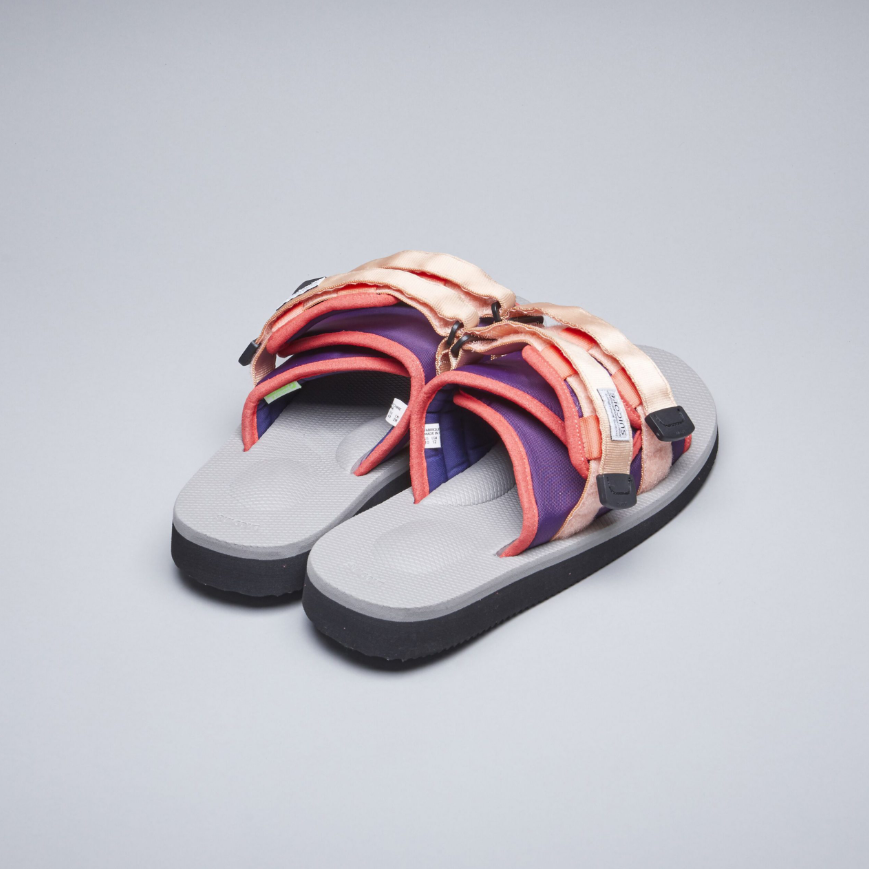 SUICOKE Sandals Slides MOTO-Cab BLACK