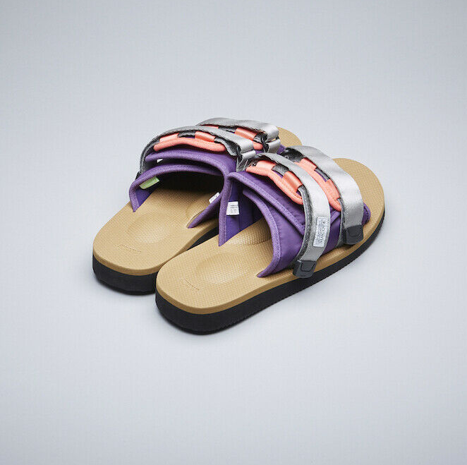 SUICOKE Sandals Slides MOTO-Cab BLACK