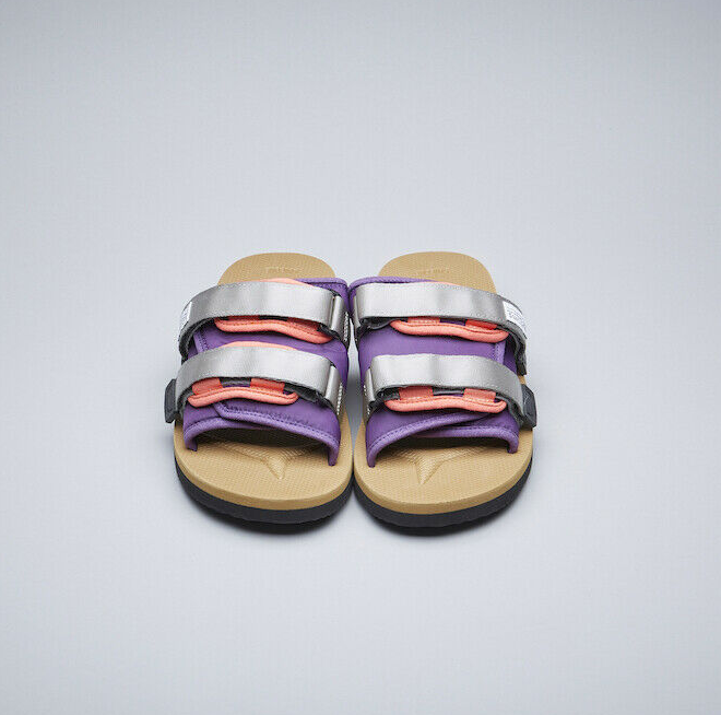 SUICOKE Sandals Slides MOTO-Cab BLACK