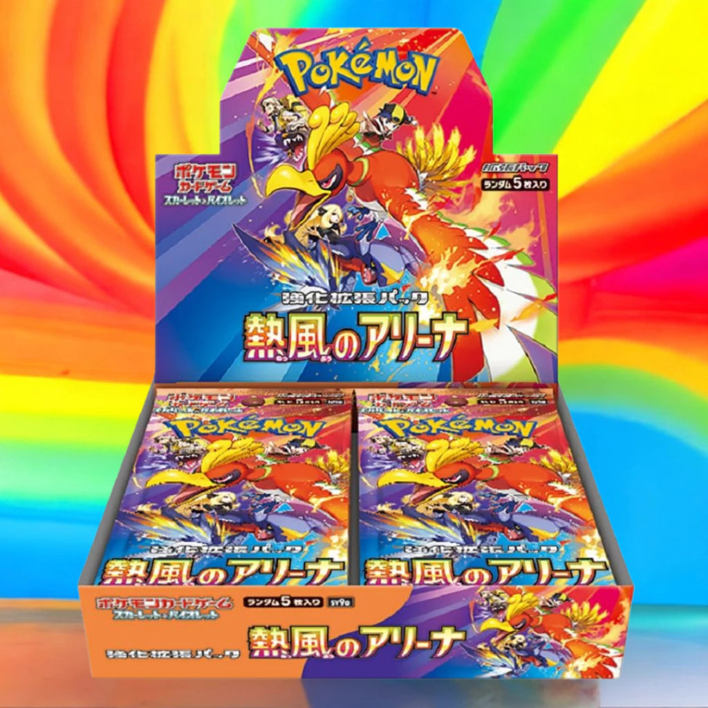 Pokemon TCG Scarlet & Violet heat wave arena BOX SV9A Hot