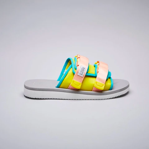 SUICOKE Sandals Slides MOTO-Cab BLACK