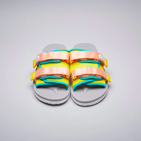 SUICOKE Sandals Slides MOTO-Cab BLACK