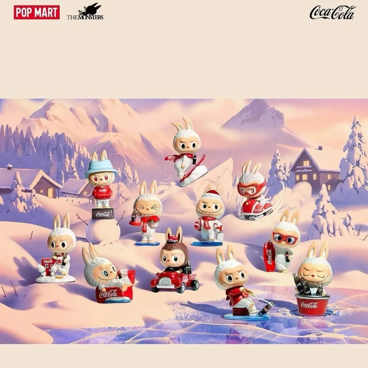 POPMART The Monsters x Coca Cola LABUBU Series Figures – hyped.