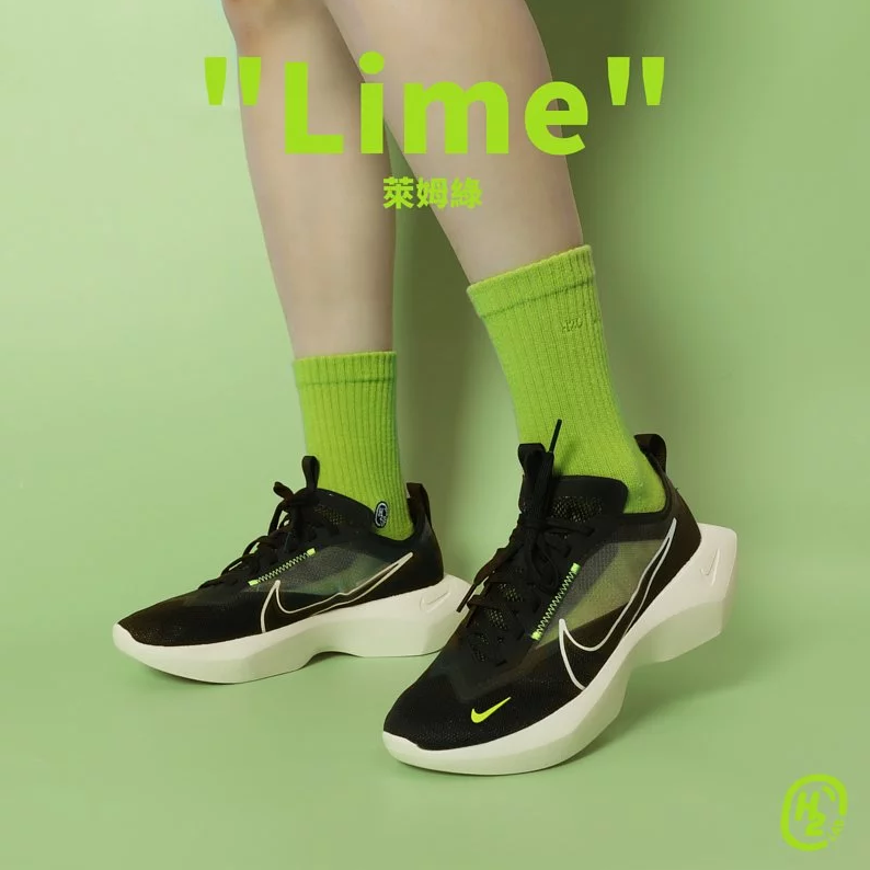 H2O " Lime " - Crew Socks [20SS01-GN]