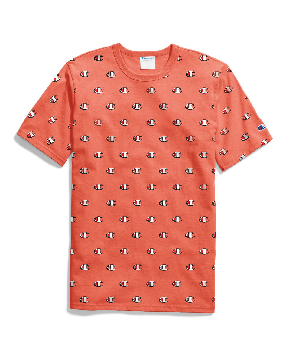 Champion all sale over print shirt