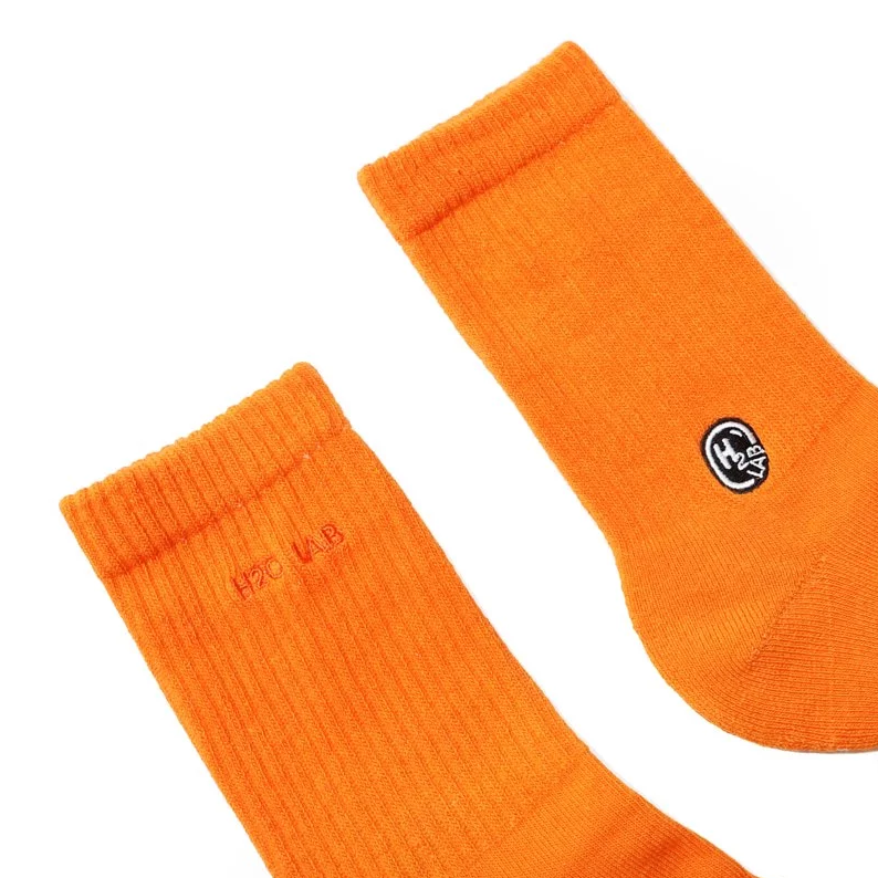 H2O " Orange " - Crew Socks [20SS01-OG]