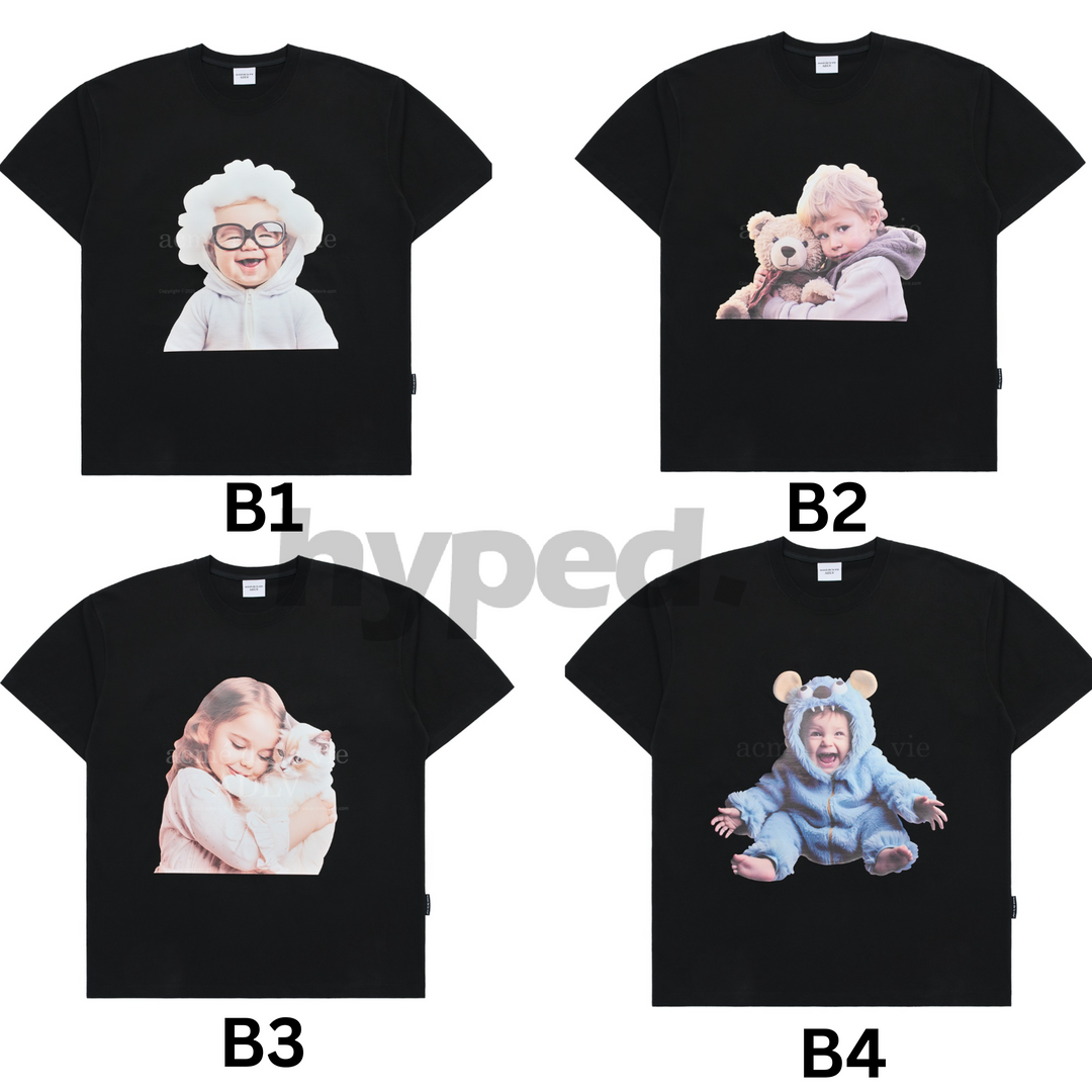 ADLV Baby Face T-Shirts Tees BLACK (20 mẫu)