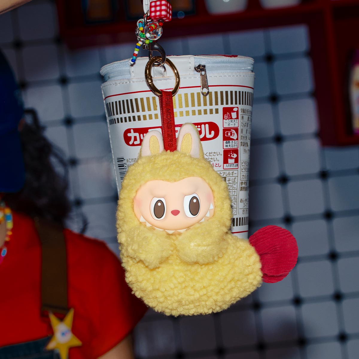 ぬいぐるみ THE MONSTERS Wacky Mart Earphone Case Pop Mart Labubu The Monsters Wacky Mart Series Earphone Case