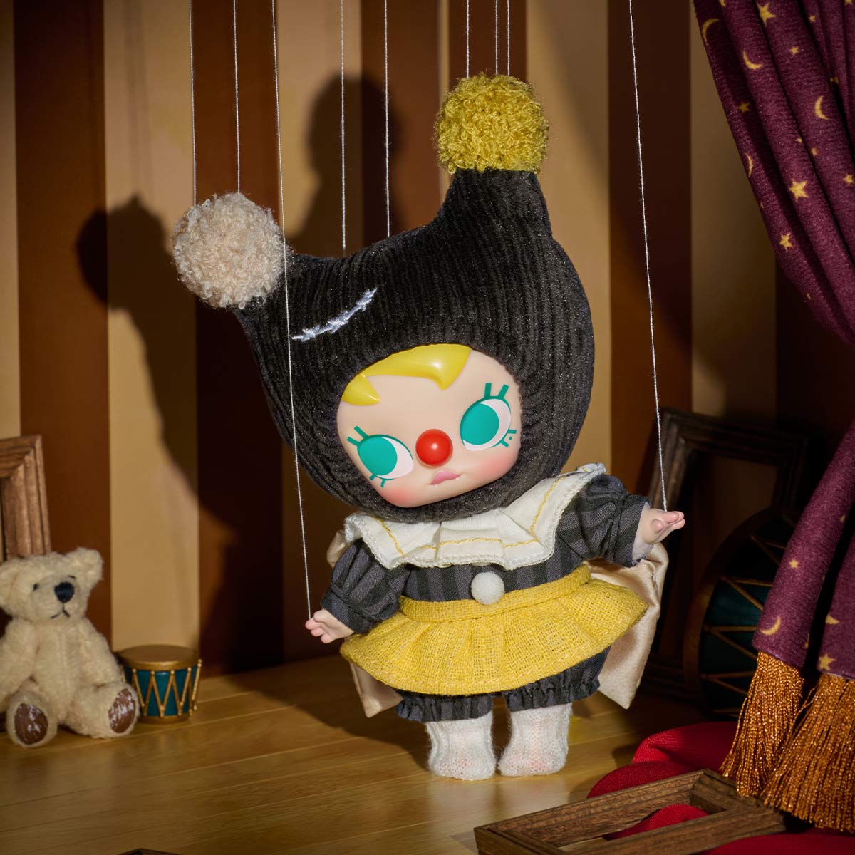 POPMART WHY SO SERIOUS Series-Vinyl Plush Pendant Blind Box