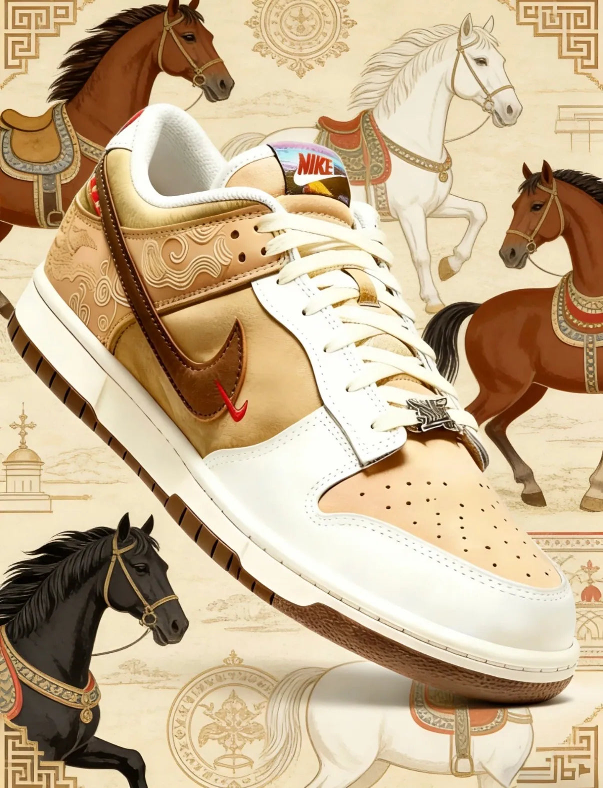 NIKE DUNK LOW YEAR OF THE HORSE 2026 【IQ1118-220】