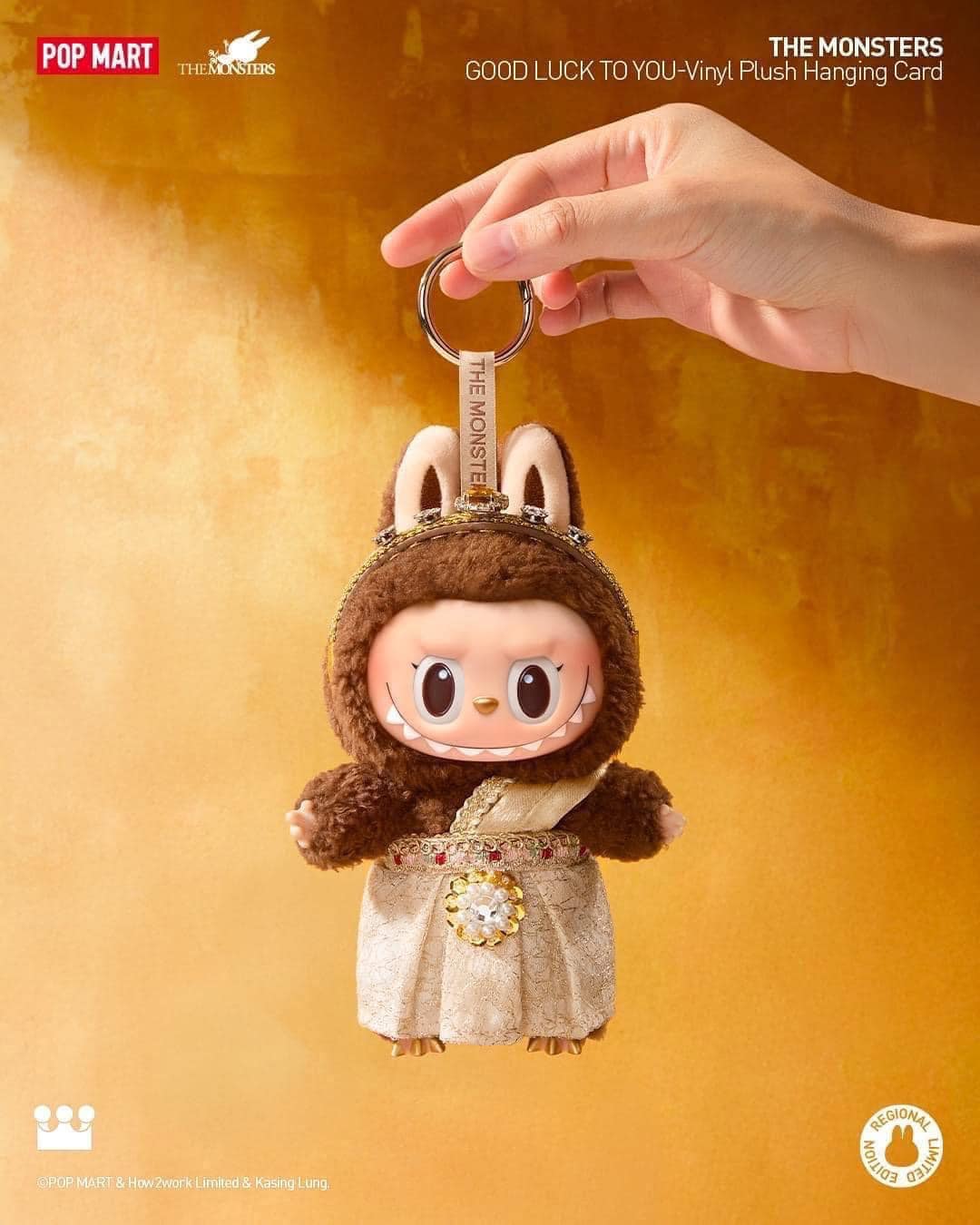 POP MART THE MONSTERS LABUBU - GOOD LUCK TO YOU - THAILAND