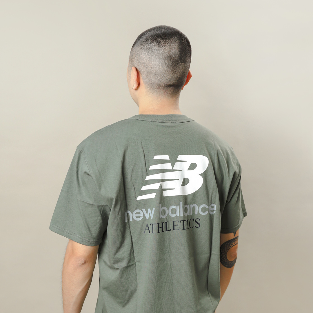 New Balance Athletics Remastered Graphic Cotton Jersey [AMT31504DON] [AMT31504TOB]