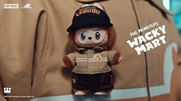 THE MONSTERS LABUBU WHACKY MART SERIES PLUSH DOLL