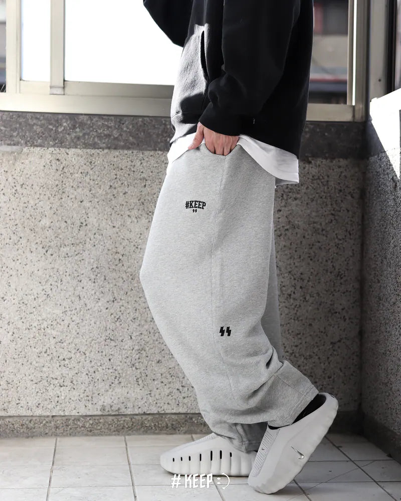 #KEEP COCOON-SHAPED LONG COTTON PANTS 【KS340】