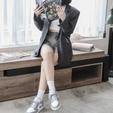 NIKE AIR JORDAN 1 LOW GS VINTAGE GREY KIDS MINI DIOR 【553560-053】