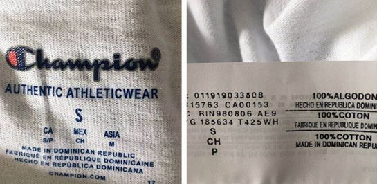 Champion Classic Logo Jersey T-Shirt Tee T425 (USA)