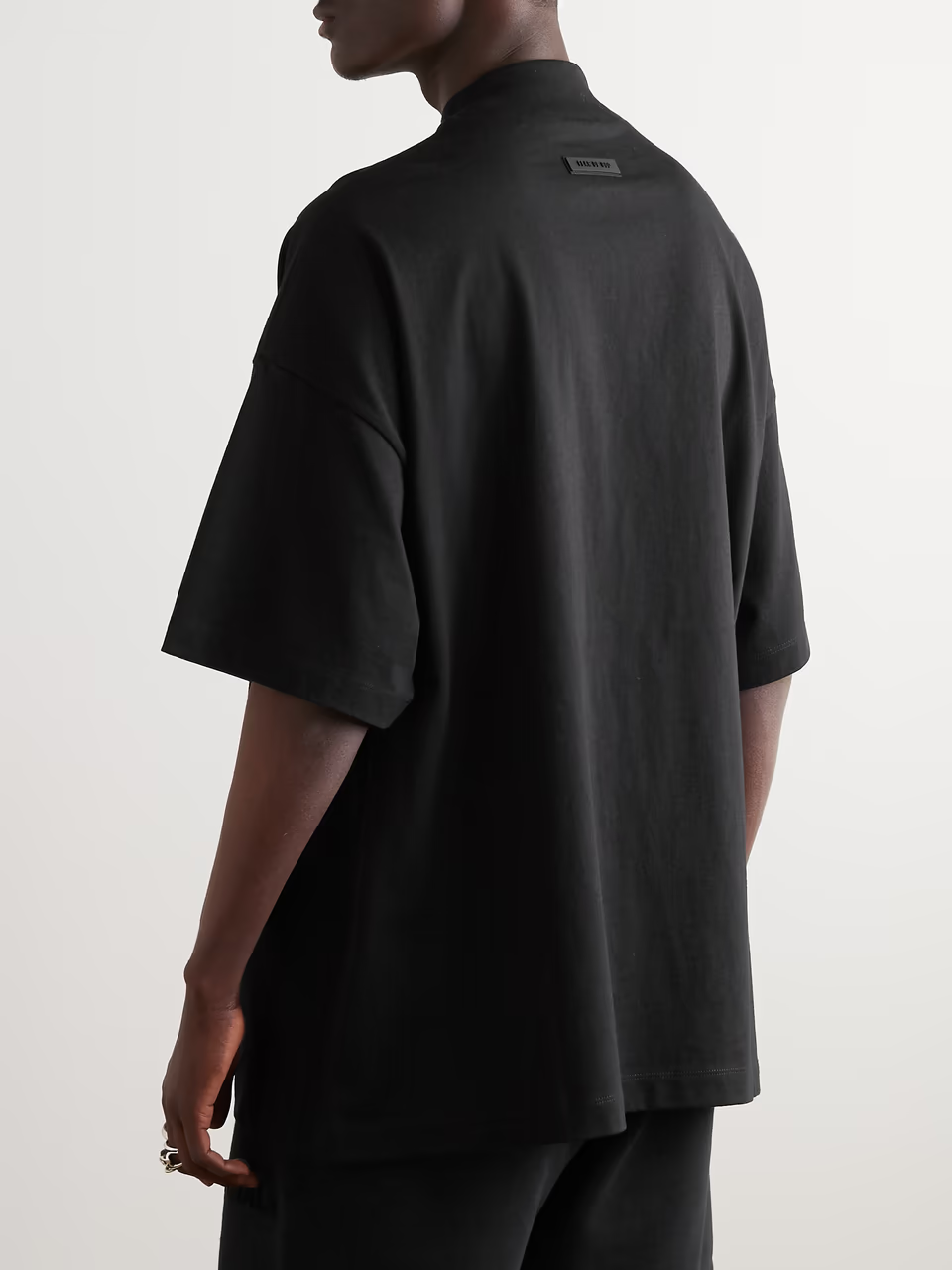 [NEW] FOG Fear Of God ESSENTIALS TEE BLACK SS23 T-Shirt Tee (Black Collection)