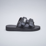 SUICOKE Sandals Slides MOTO-Cab BLACK