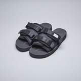 SUICOKE Sandals Slides MOTO-Cab BLACK