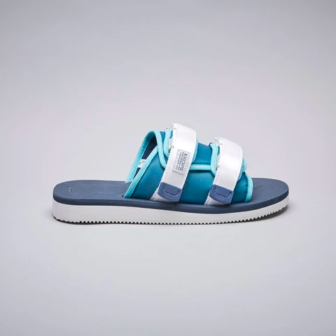 SUICOKE Sandals Slides MOTO-Cab BLACK