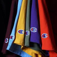 Champion Classic Logo Jersey T-Shirt Tee T425 (USA)