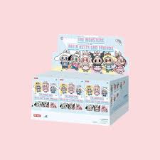THE MONSTERS LABUBU × Sanrio Characters Series-Vinyl Plush Pendant Blind Box