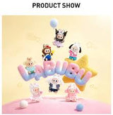 THE MONSTERS LABUBU × Sanrio Characters Series-Vinyl Plush Pendant Blind Box