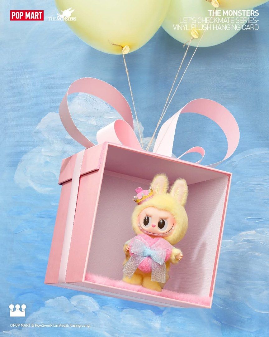 POPMART THE MONSTERS Let's Checkmate Series Vinyl Plush – hyped. store