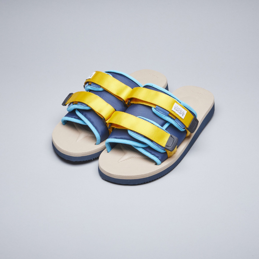 SUICOKE Sandals Slides MOTO-Cab BLACK