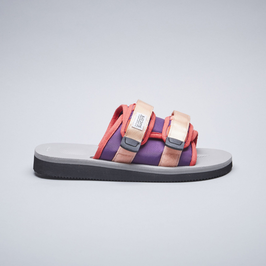 SUICOKE Sandals Slides MOTO-Cab BLACK