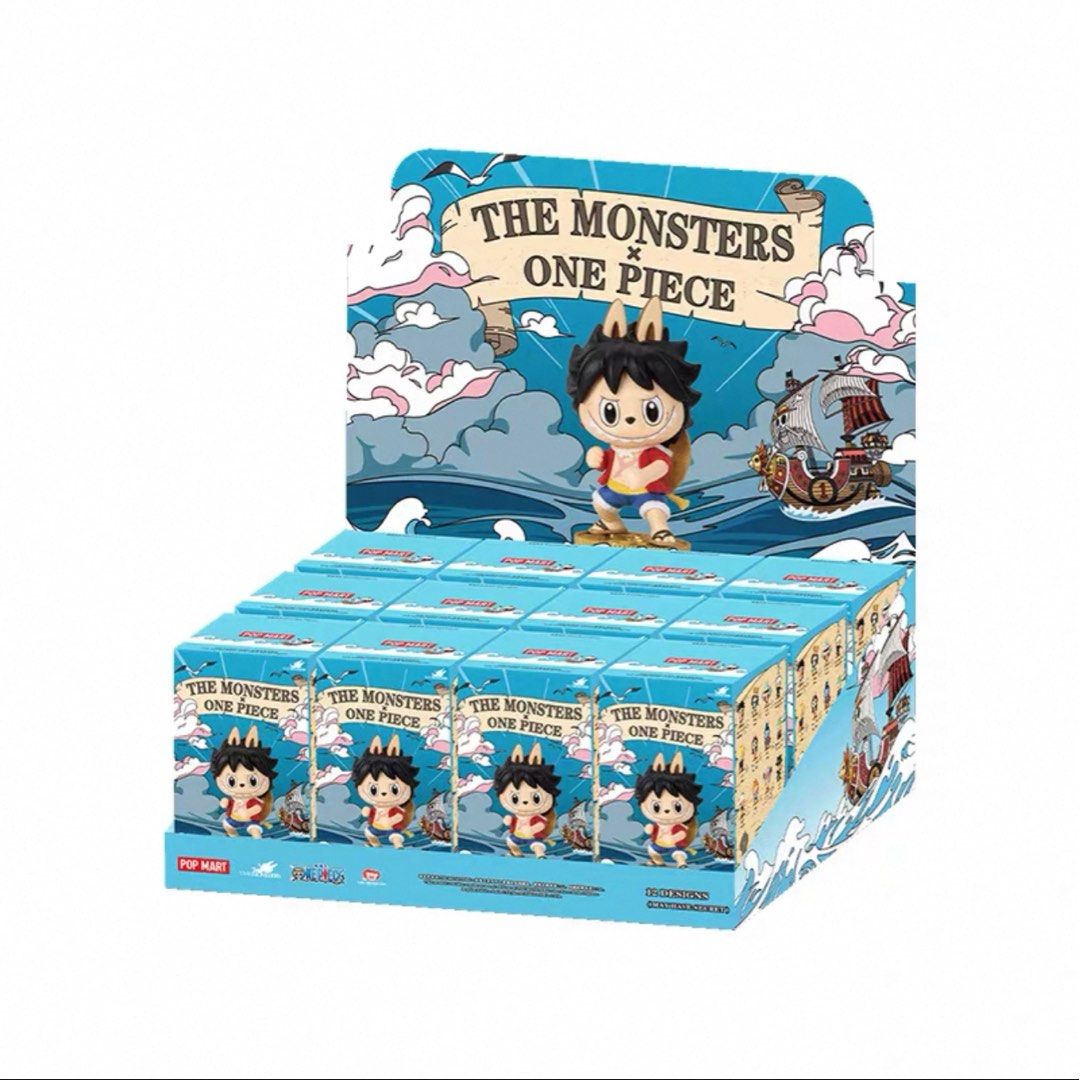 POPMART The Monsters x One Piece x POP MART Blind Box Series