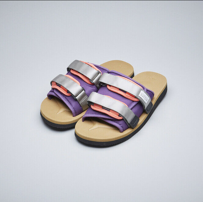 SUICOKE Sandals Slides MOTO-Cab BLACK