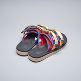 SUICOKE Sandals Slides MOTO-Cab BLACK