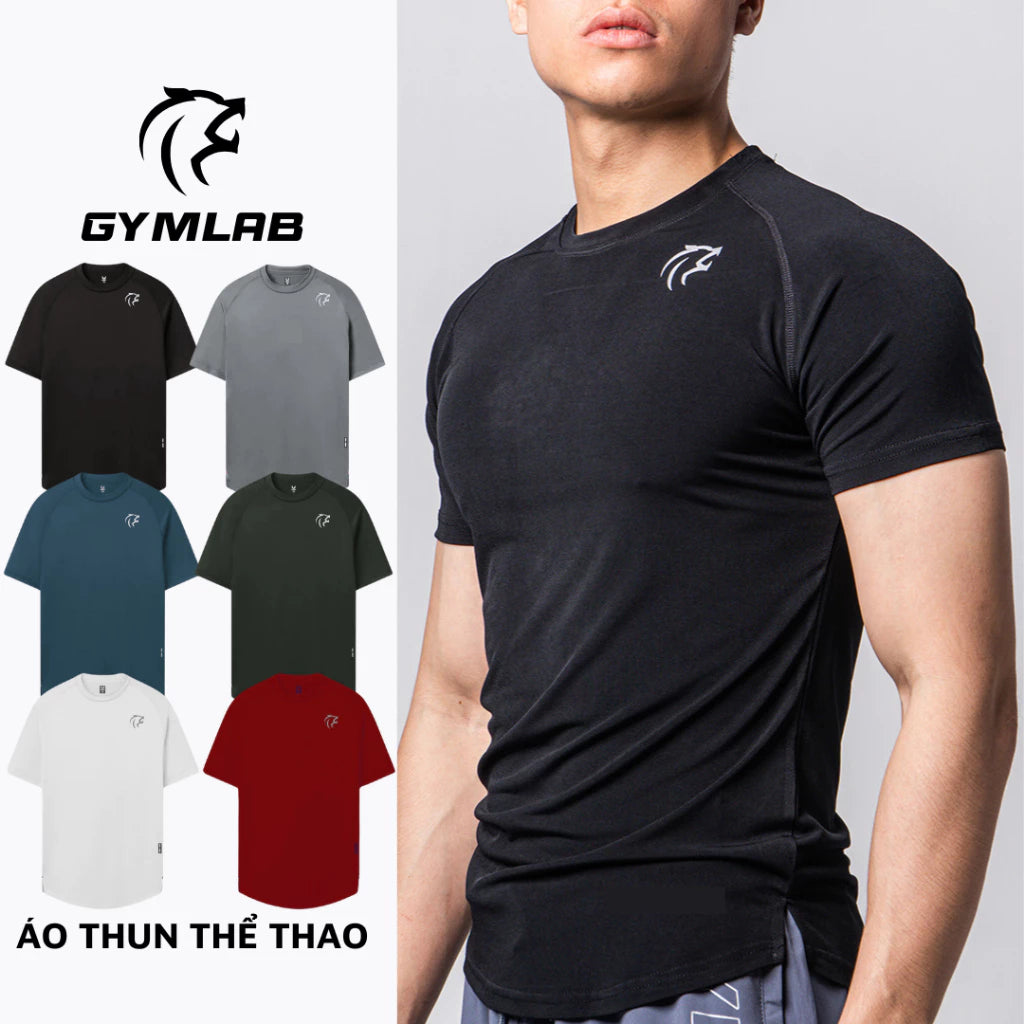 Gymlab Men's Short Sleeve Gymwear T-shirt Tee