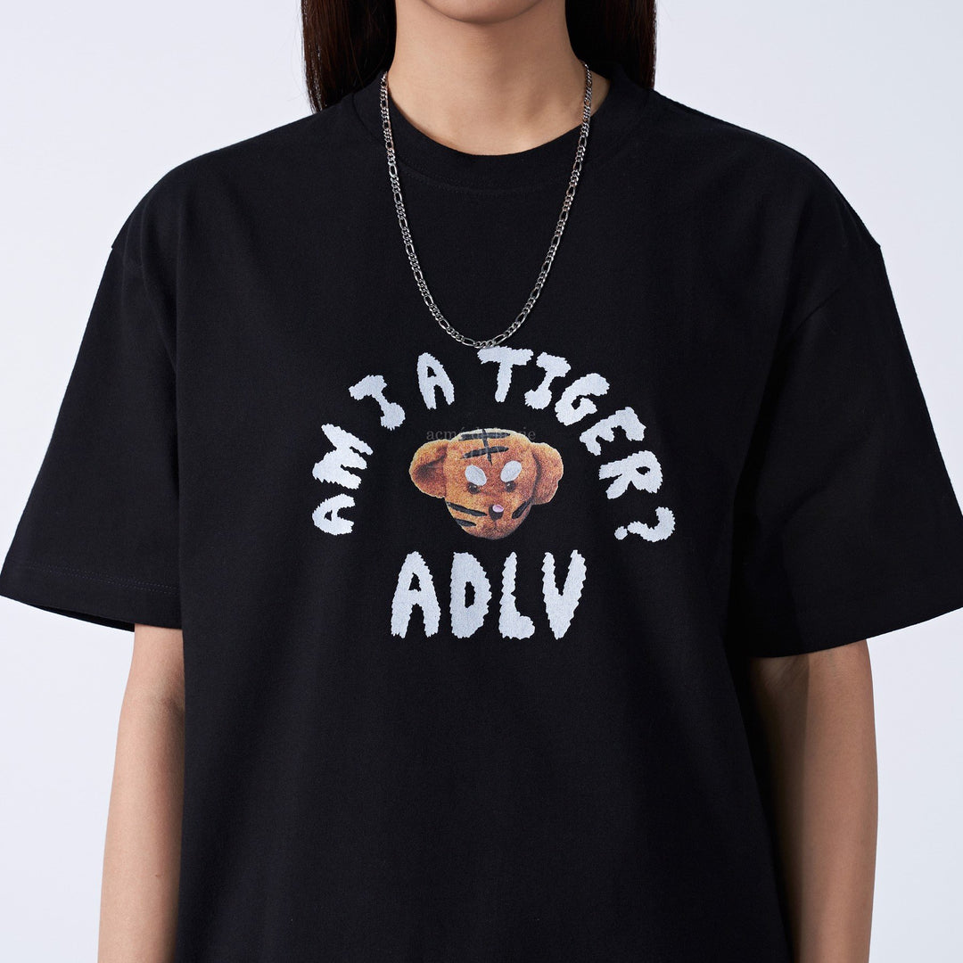 ADLV Tiger Teddy Bear Doll Short Sleeve Tee