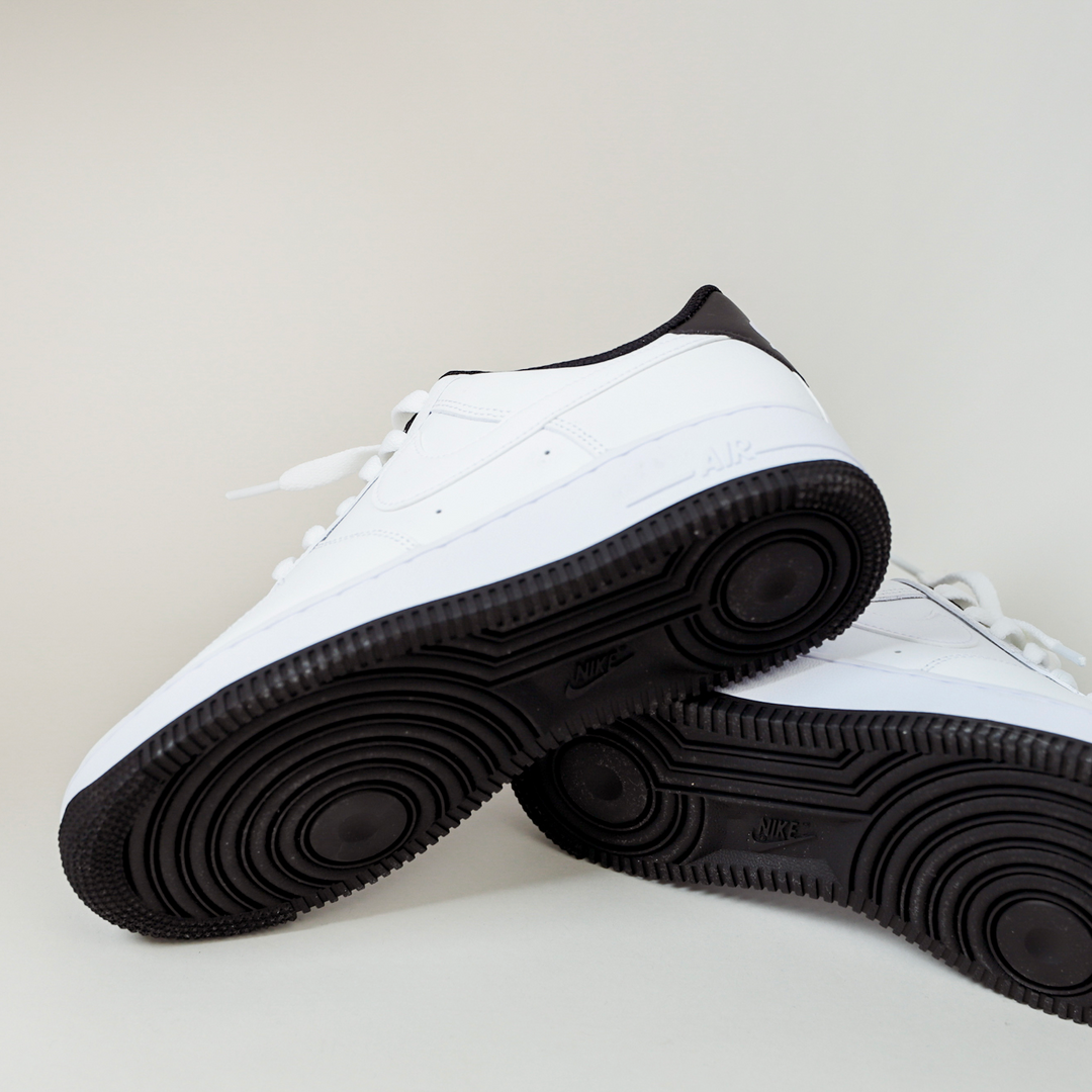 Nike Air Force 1 White and Black GS (Women's) [DV1331-100] – hyped.
